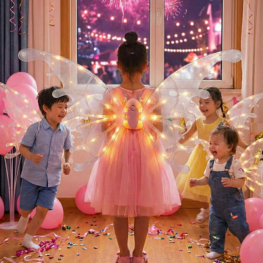 Moving Elf Butterfly Wings (Light & Music)